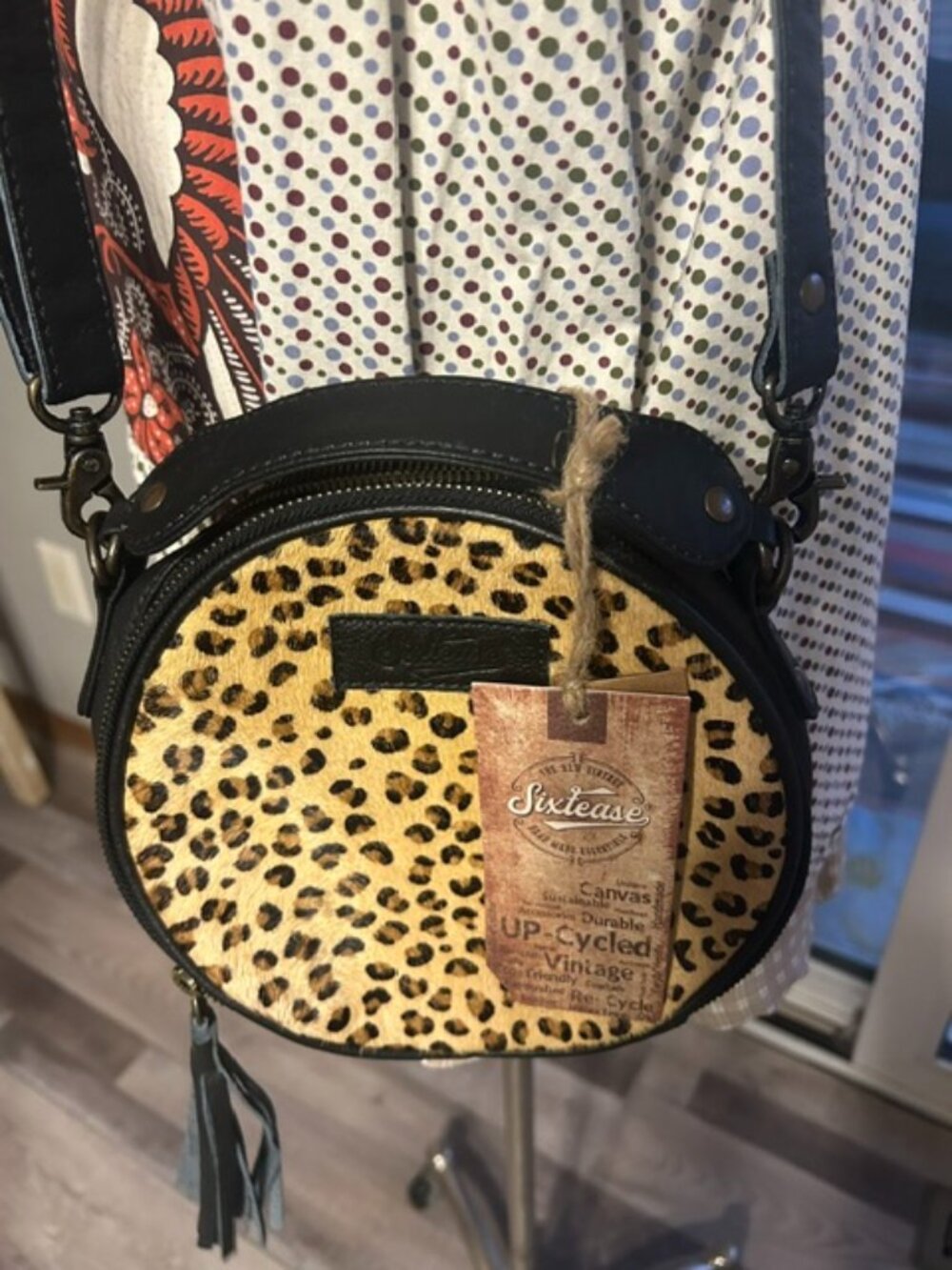 Sixtease Crossbody Animal Print Bag